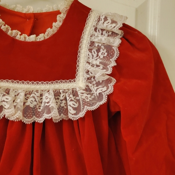 Bryan Vintage Velvet white pace calico. - Picture 3 of 5